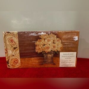 New Damask Rose Photograph Album Holds 100